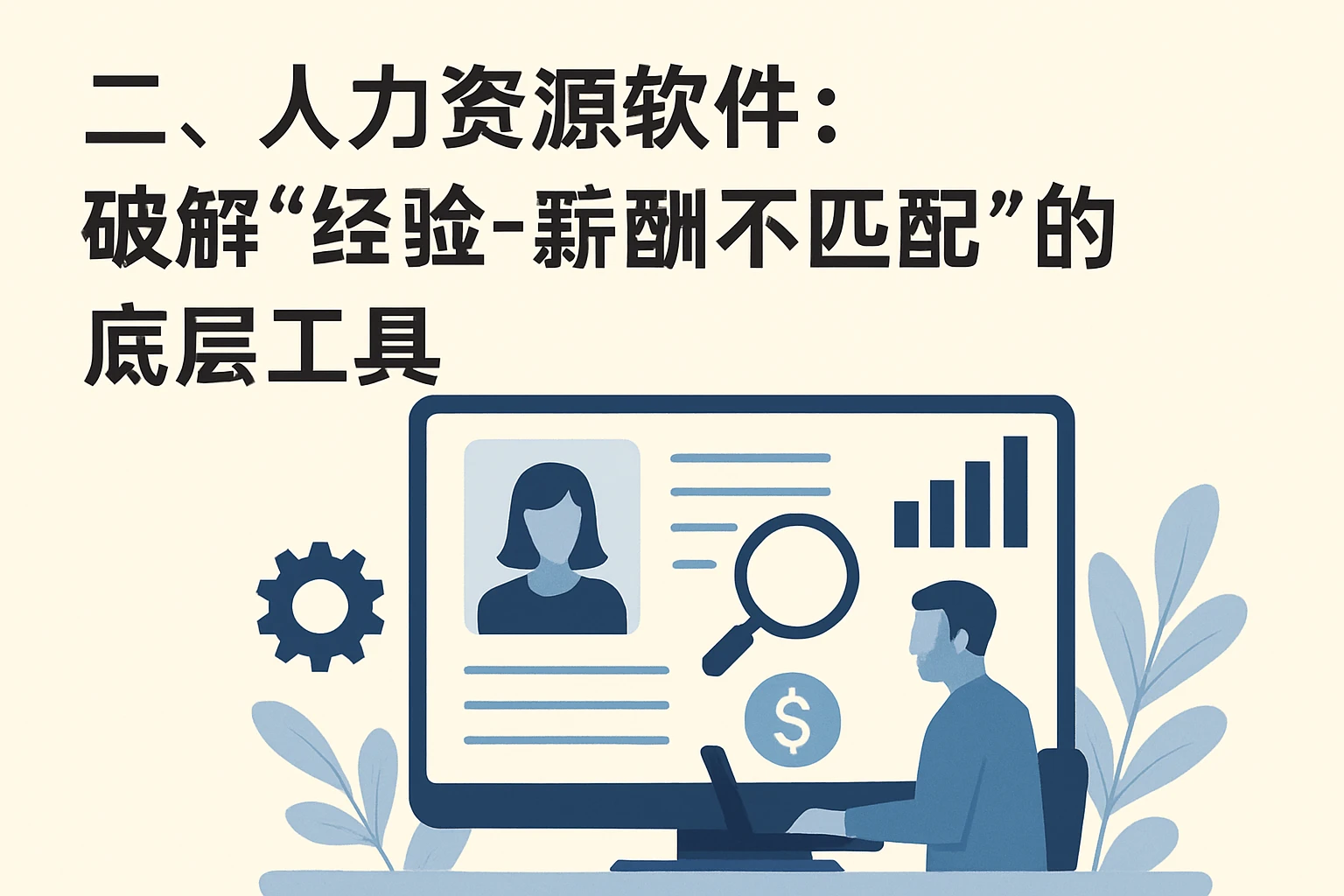 二、人力资源软件：破解“经验-薪酬不匹配”的底层工具
