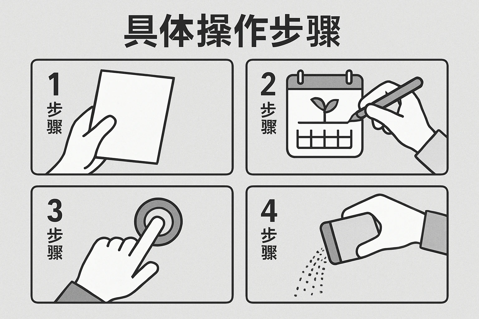 具体操作步骤