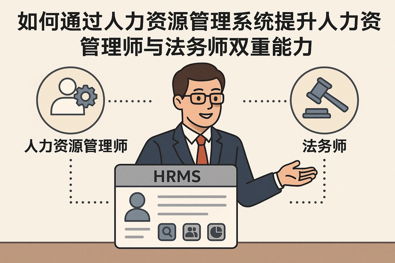 如何通过人力资源管理系统提升人力资源管理师与法务师双重能力