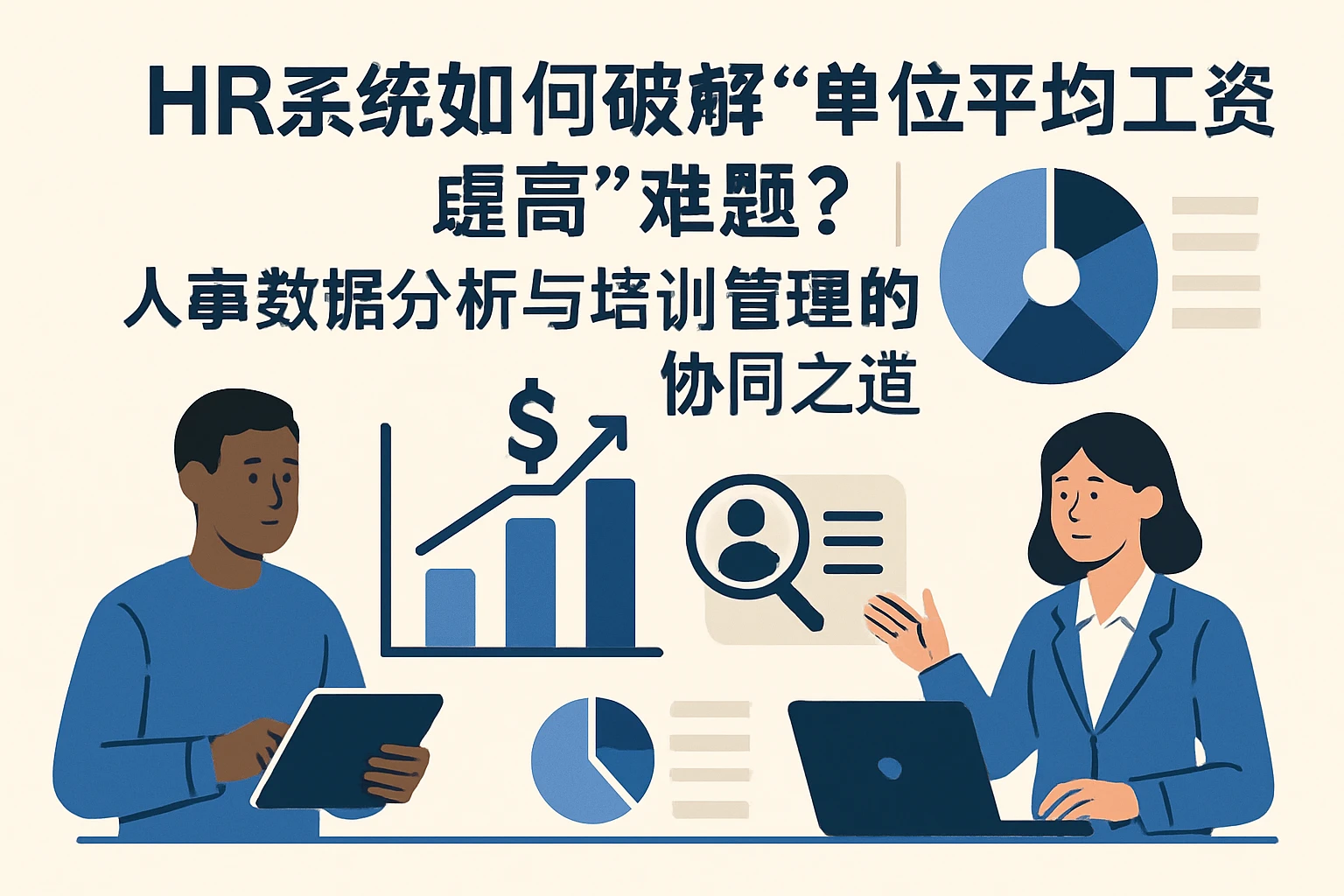 HR系统如何破解“单位平均工资虚高”难题?人事数据分析与培训管理的协同之道