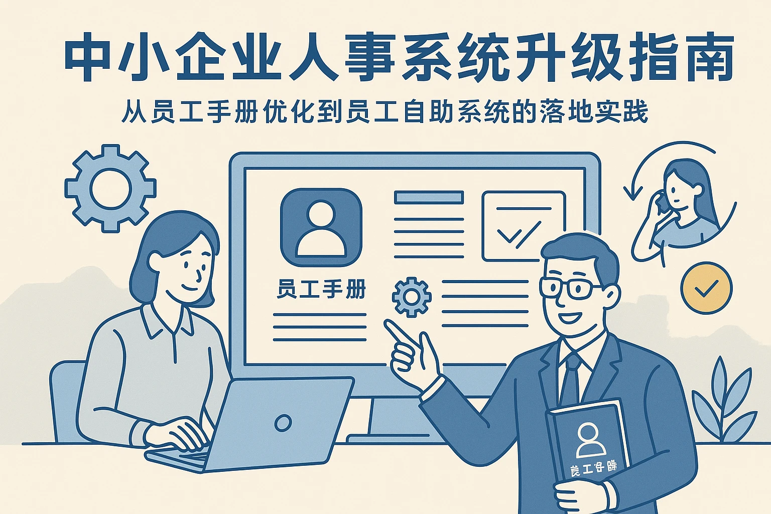 中小企业人事系统升级指南:从员工手册优化到员工自助系统的落地实践