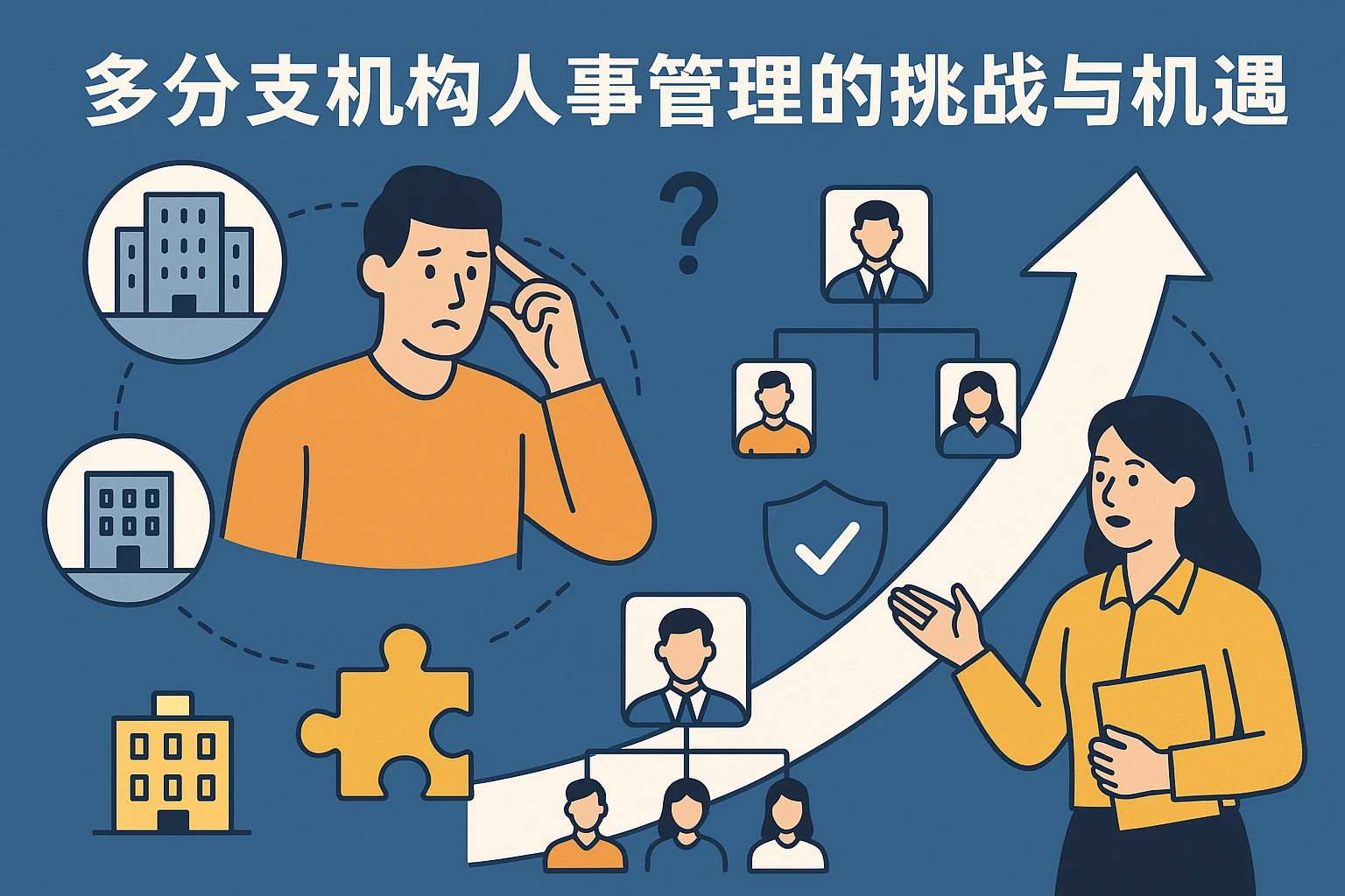多分支机构人事管理的挑战与机遇