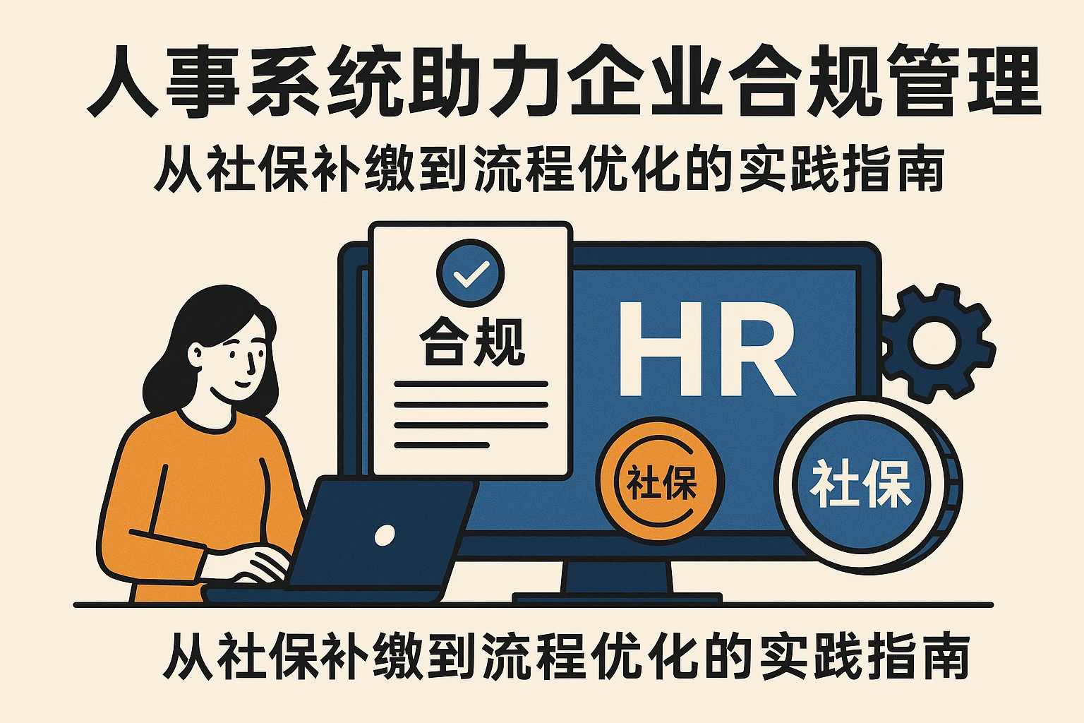 人事系统助力企业合规管理：从社保补缴到流程优化的实践指南