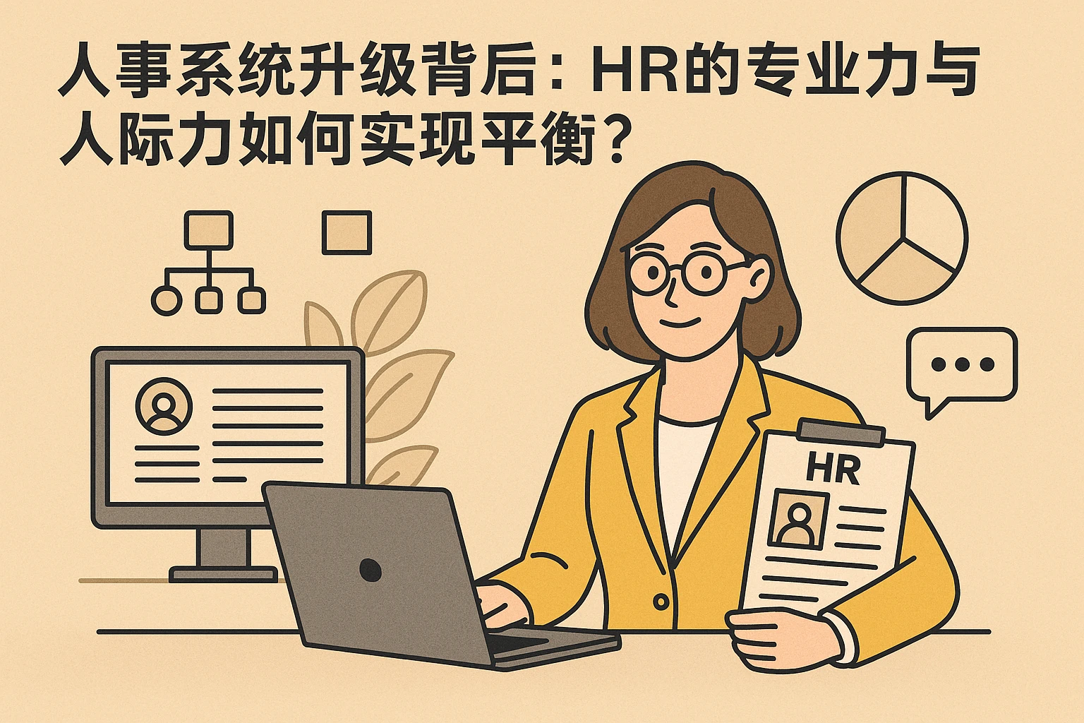 人事系统升级背后：HR的专业力与人际力如何实现平衡？