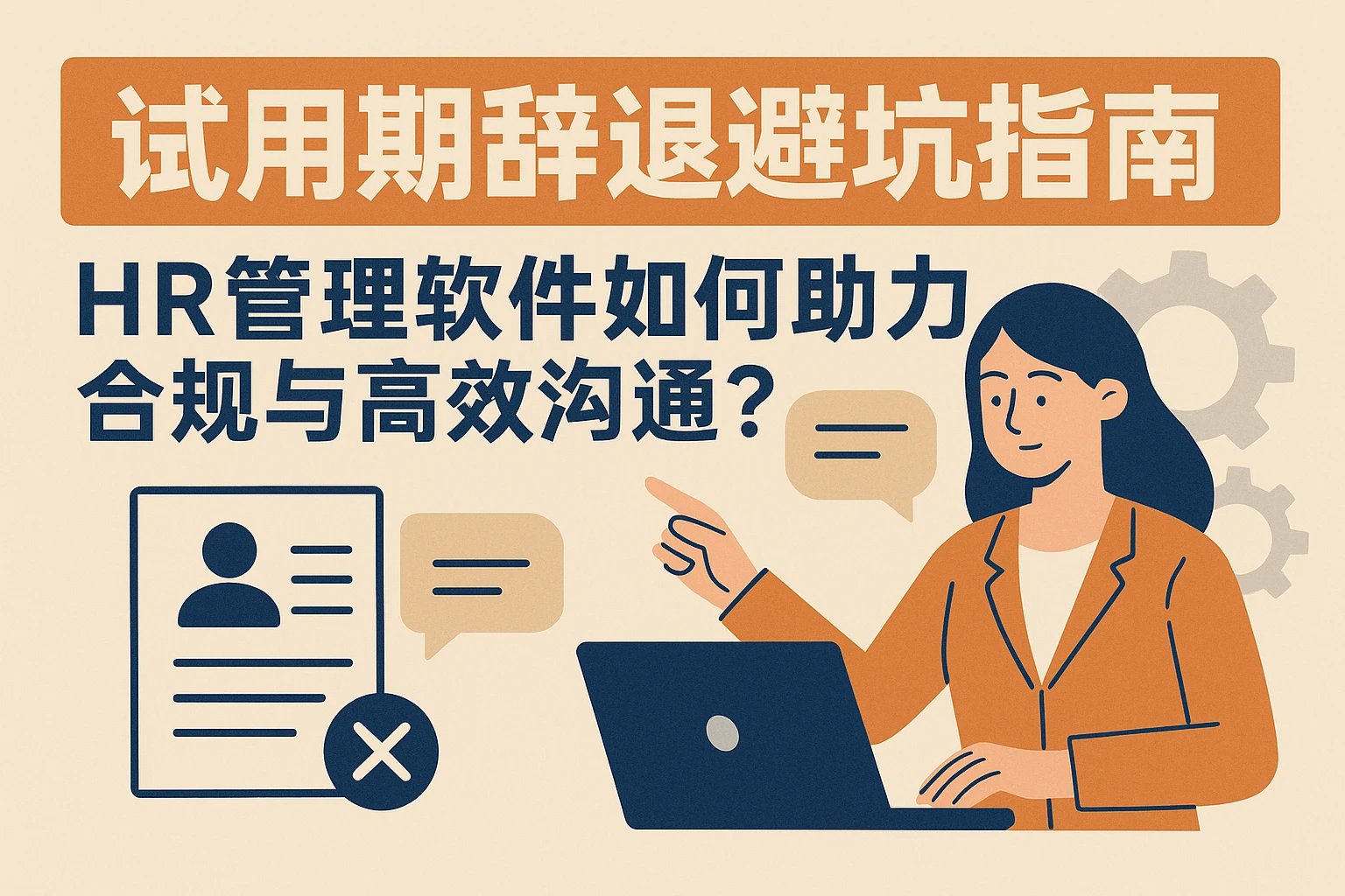 试用期辞退避坑指南:HR管理软件如何助力合规与高效沟通?