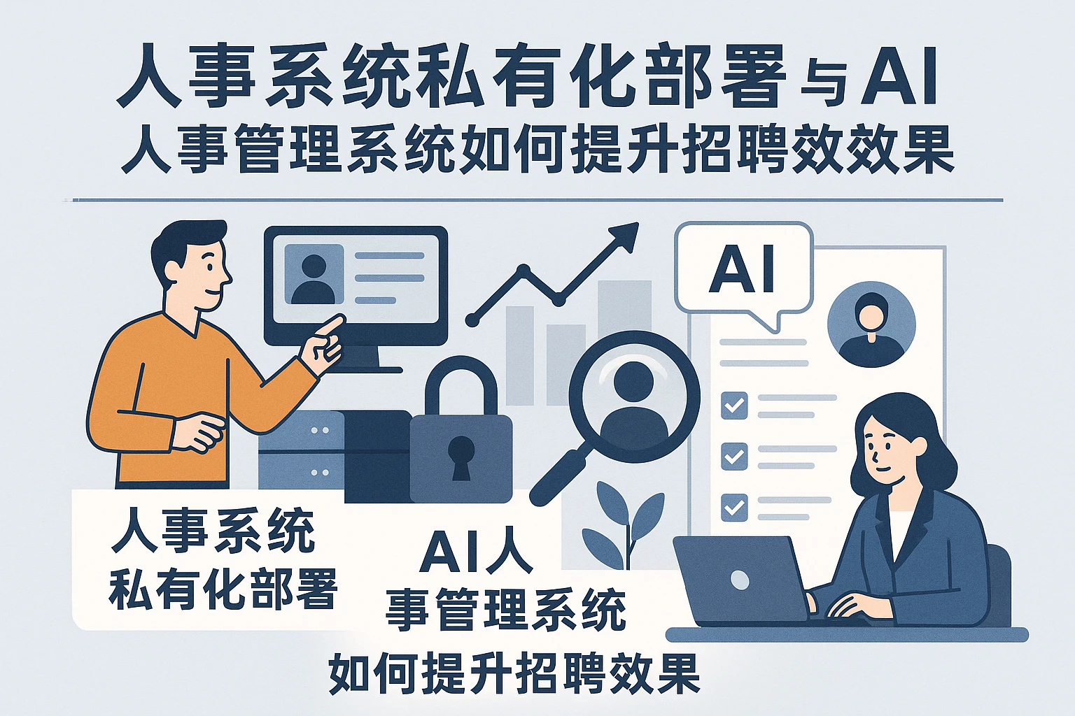 人事系统私有化部署与AI人事管理系统如何提升招聘效果