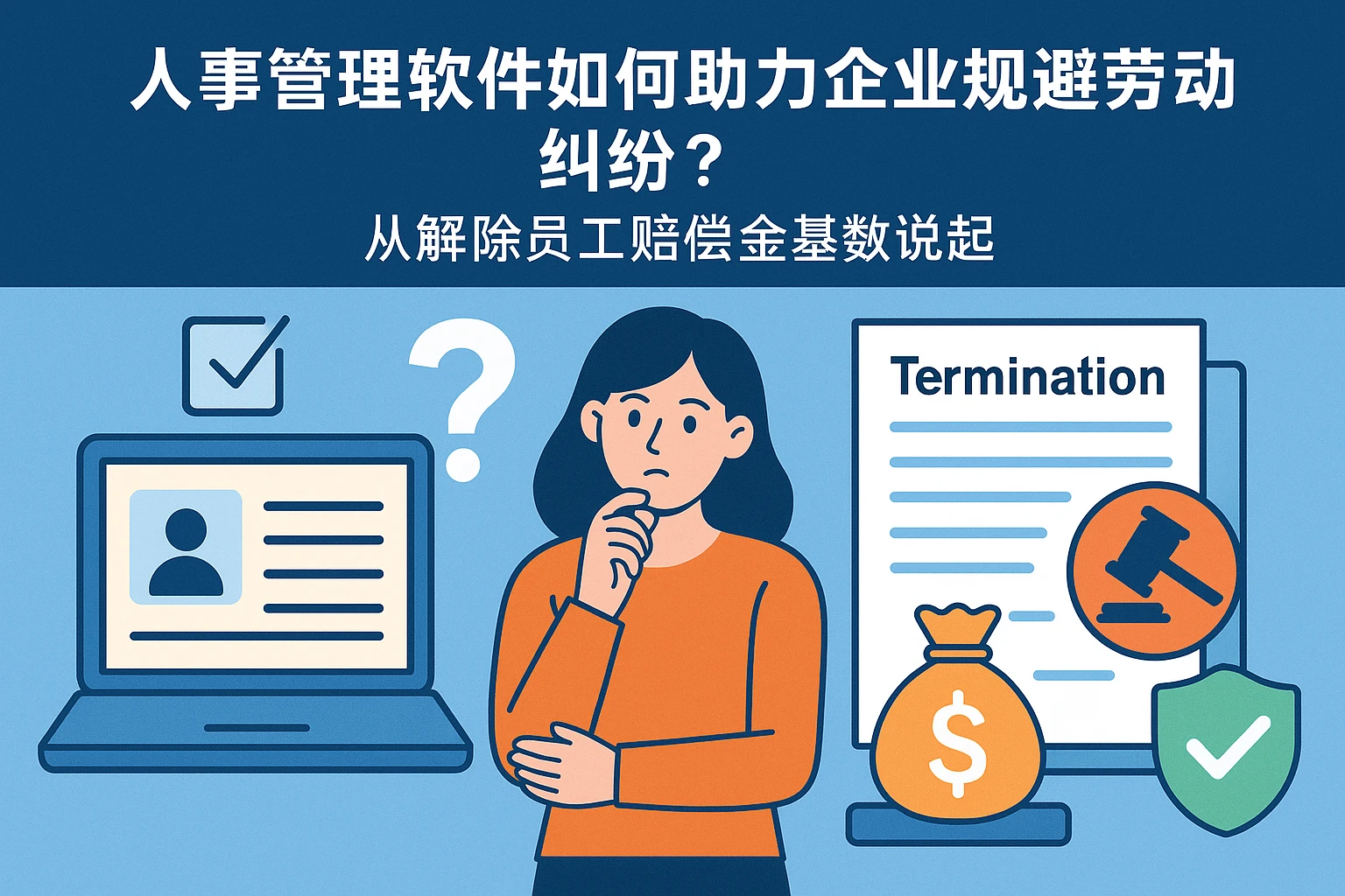 人事管理软件如何助力企业规避劳动纠纷？从解除员工赔偿金基数说起