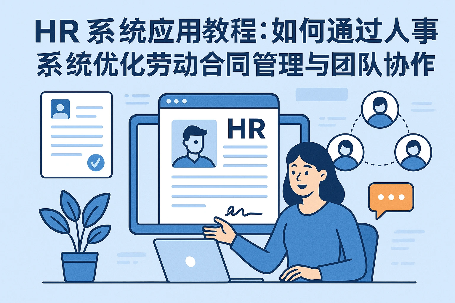 HR系统应用教程:如何通过人事系统优化劳动合同管理与团队协作