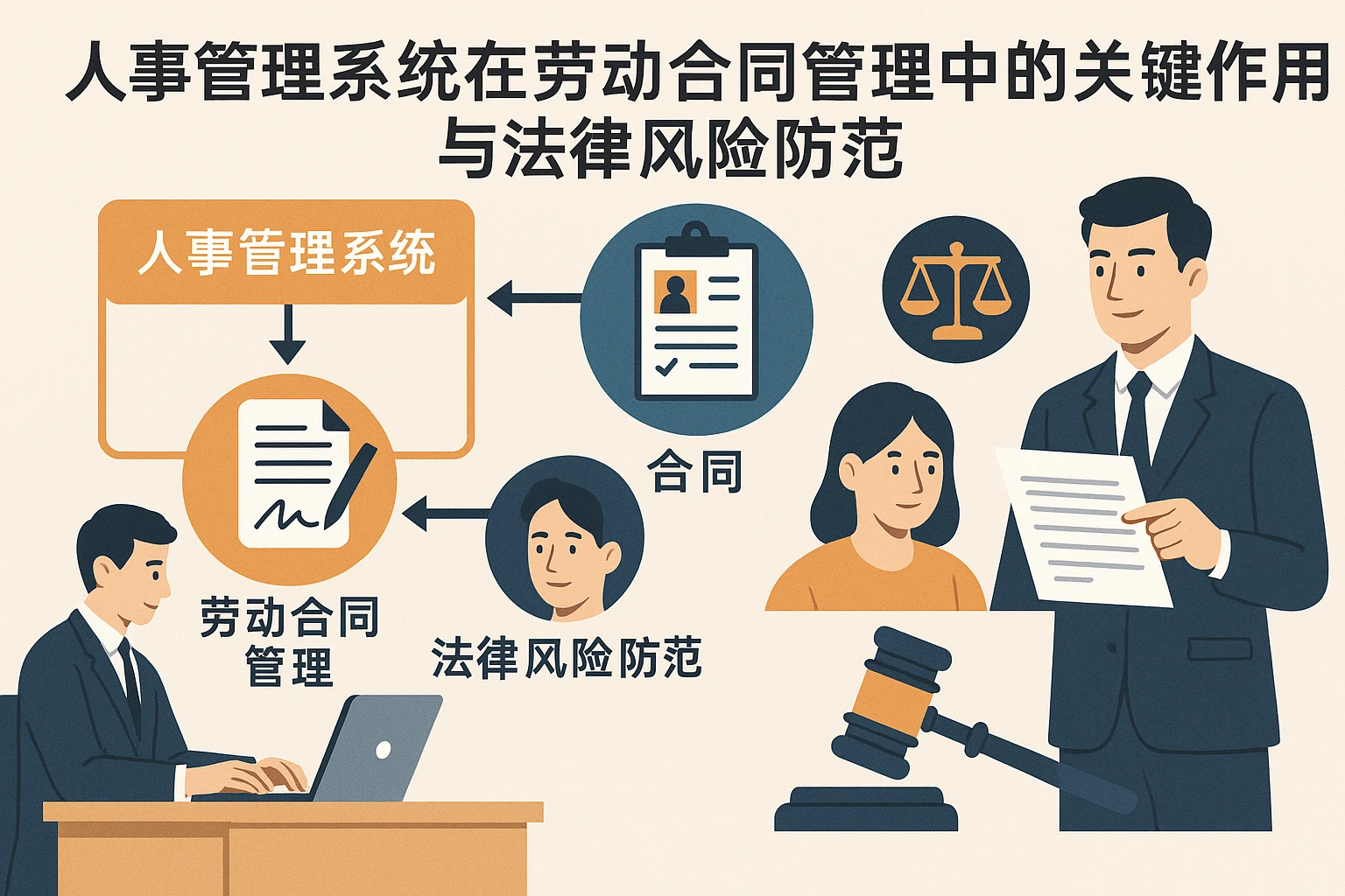 人事管理系统在劳动合同管理中的关键作用与法律风险防范