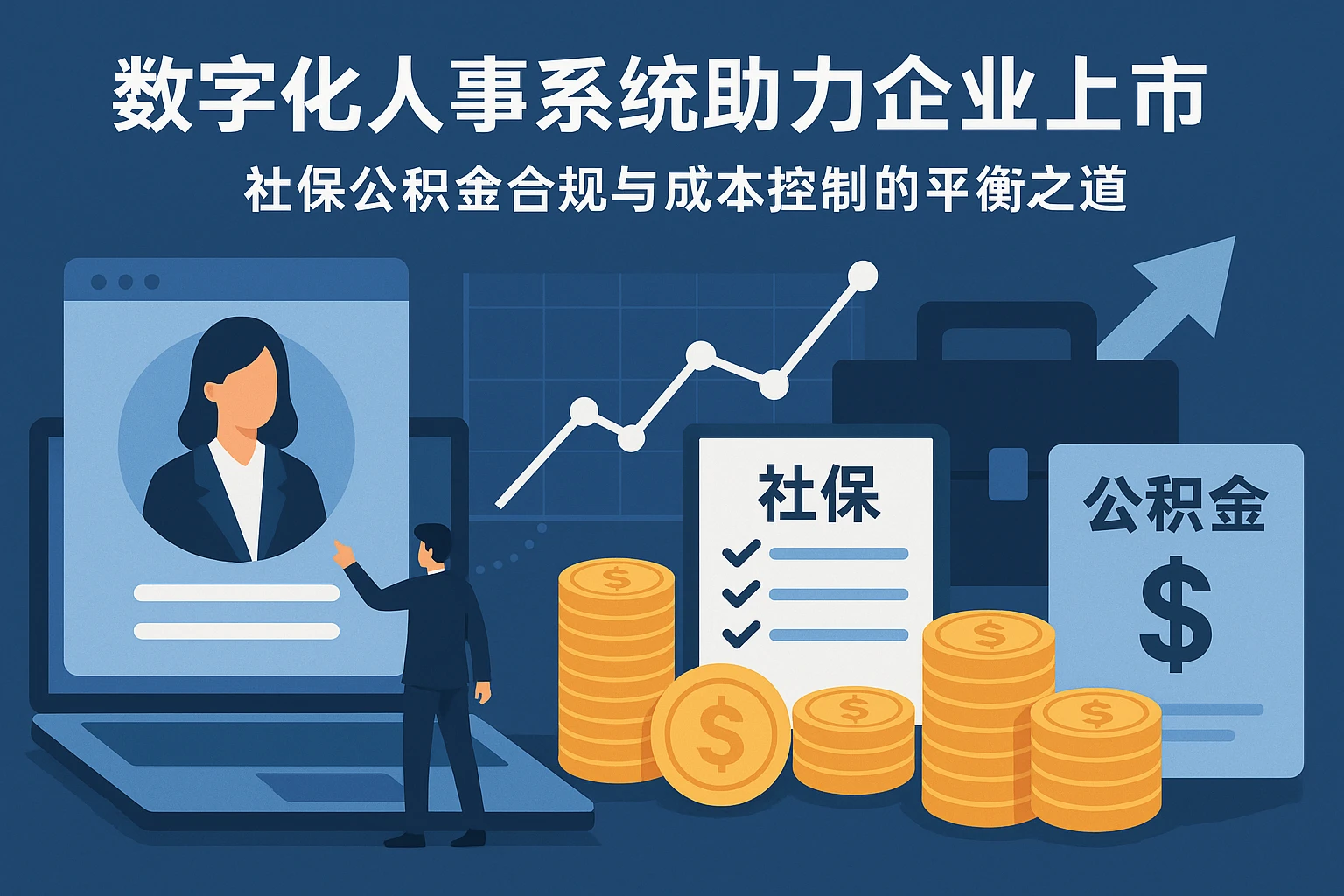 数字化人事系统助力企业上市：社保公积金合规与成本控制的平衡之道