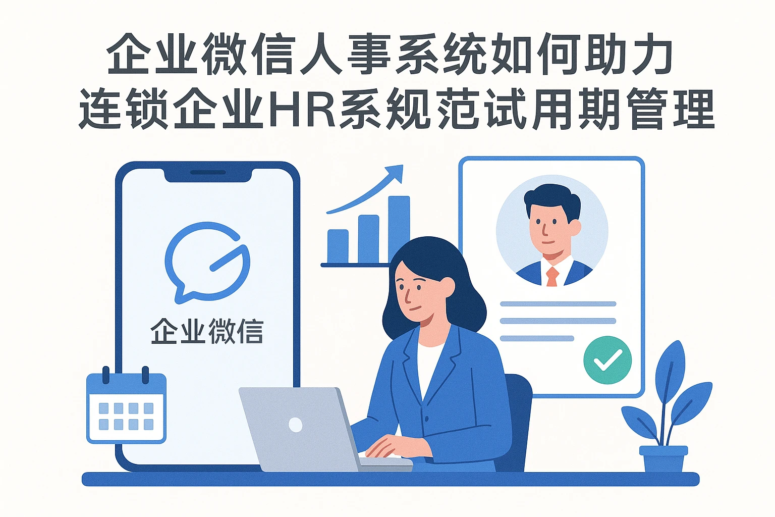 企业微信人事系统如何助力连锁企业HR系统规范试用期管理