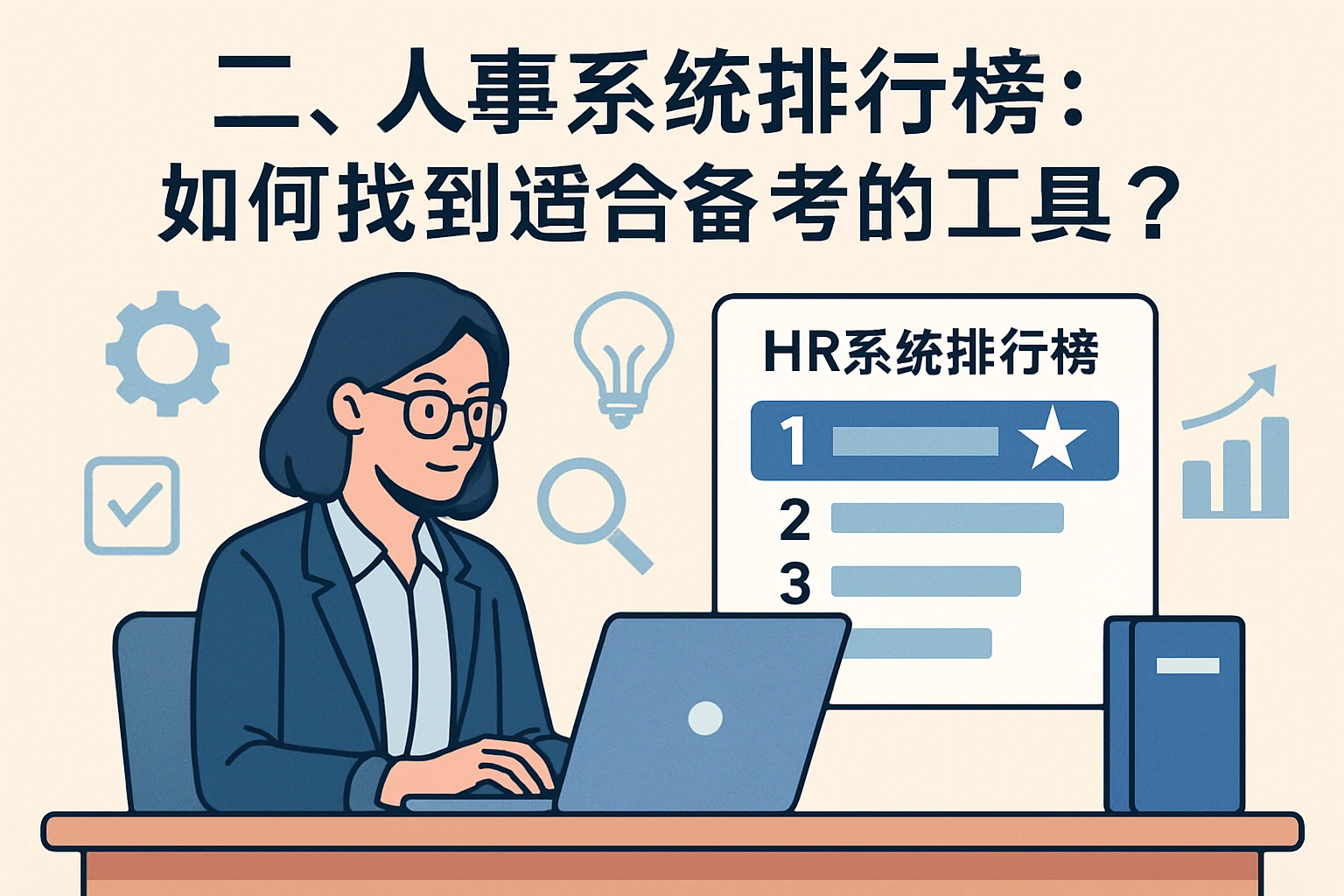 二、人事系统排行榜：如何找到适合备考的工具？
