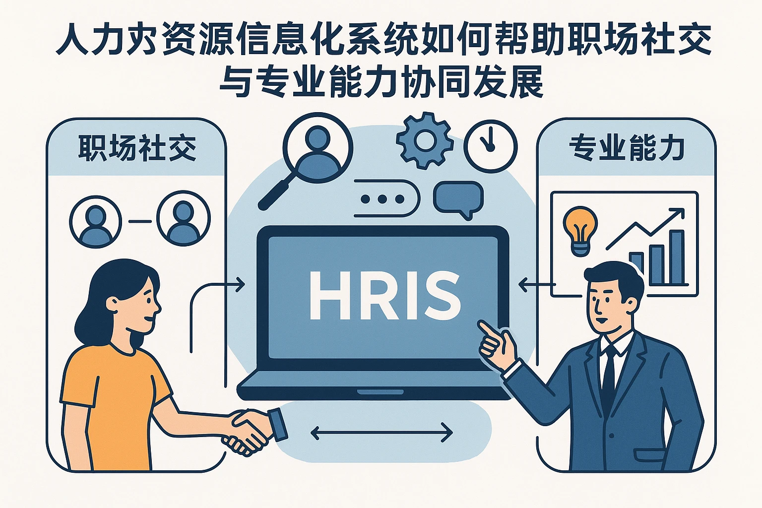 人力资源信息化系统如何帮助职场社交与专业能力协同发展