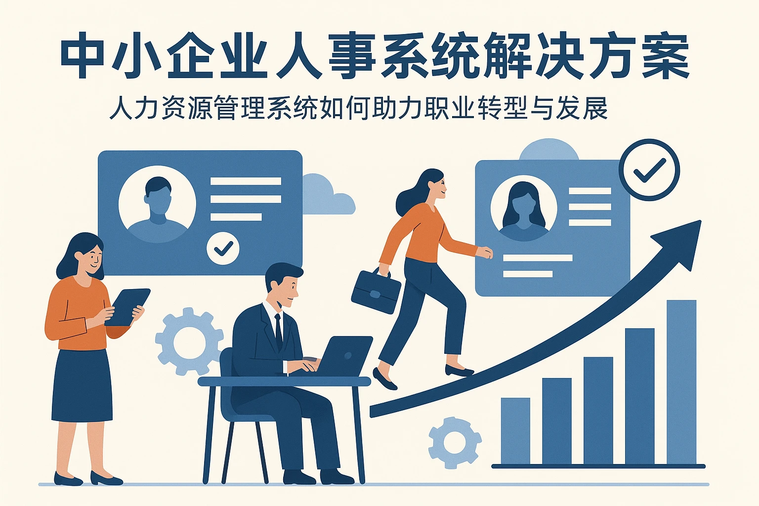 中小企业人事系统解决方案：人力资源管理系统如何助力职业转型与发展