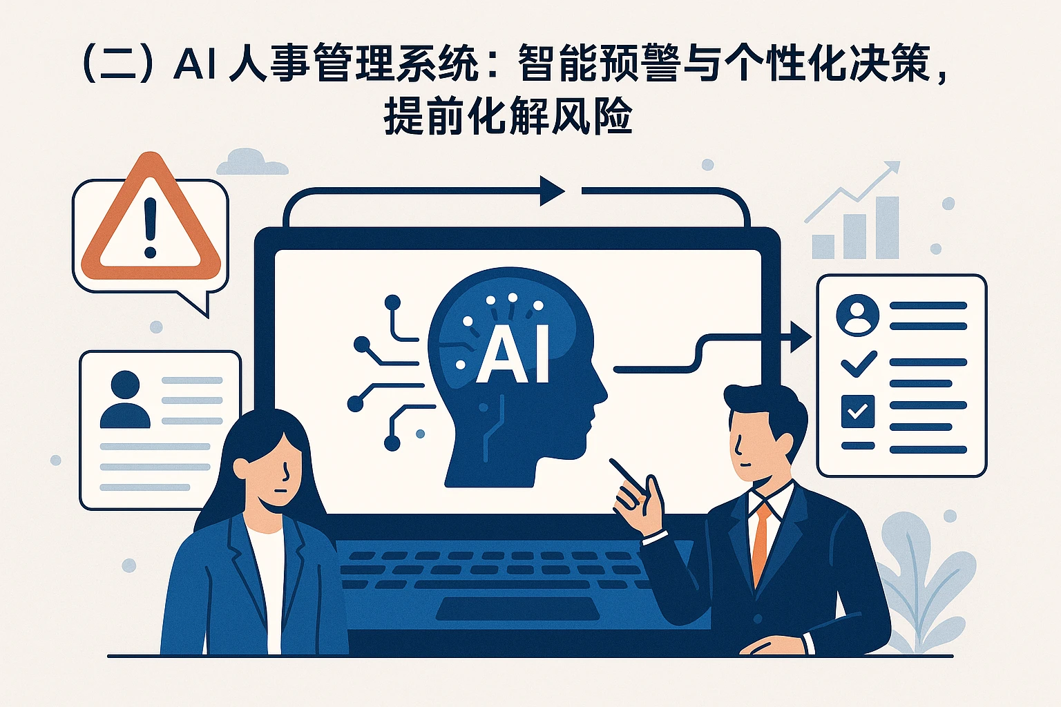 (二)AI人事管理系统:智能预警与个性化决策,提前化解风险