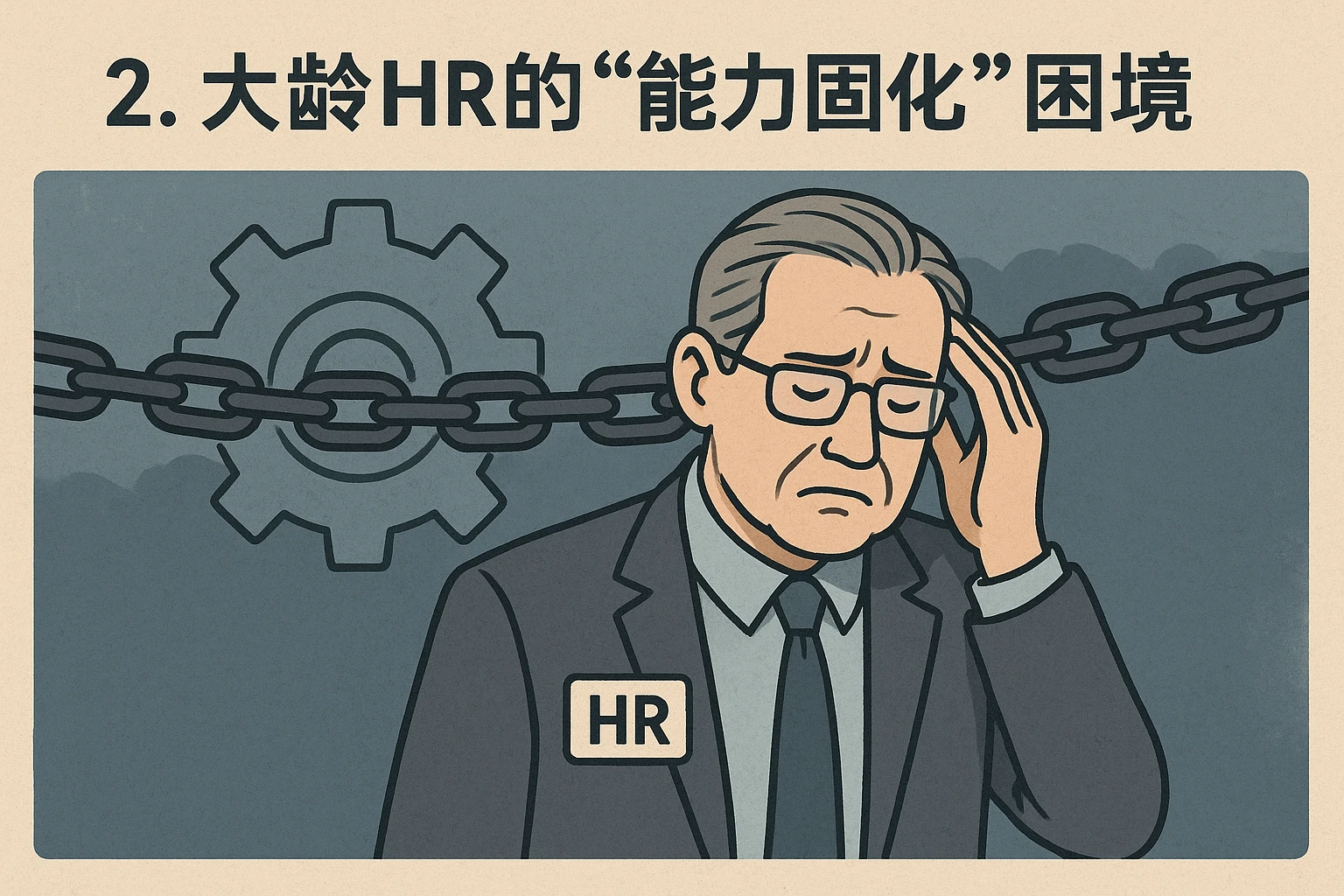 2. 大龄HR的“能力固化”困境