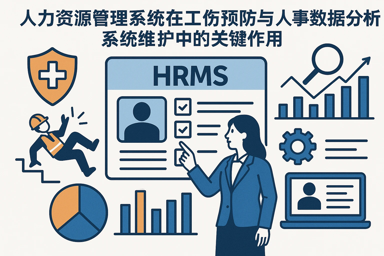 人力资源管理系统在工伤预防与人事数据分析系统维护中的关键作用