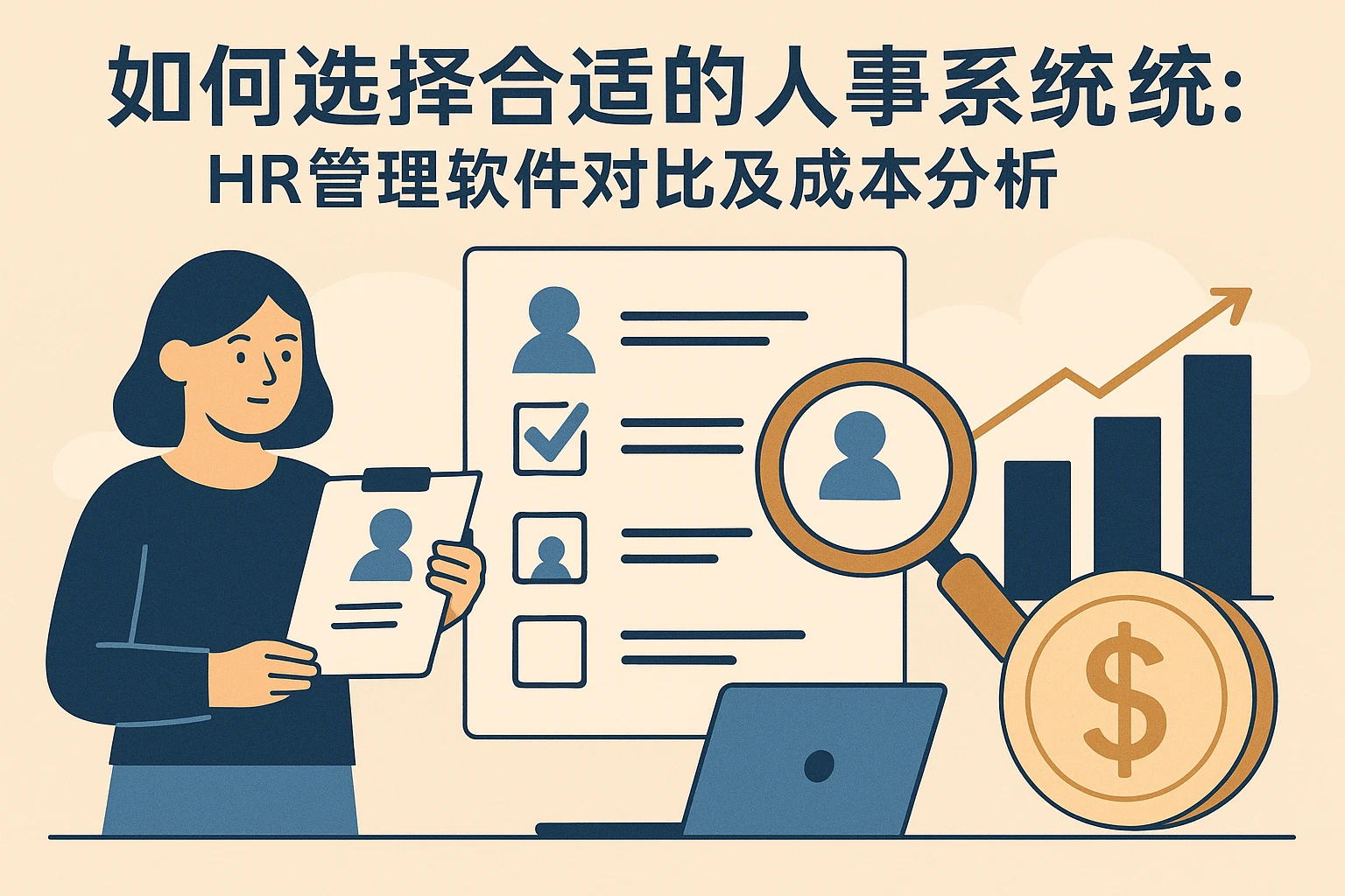 如何选择合适的人事系统:HR管理软件对比及成本分析