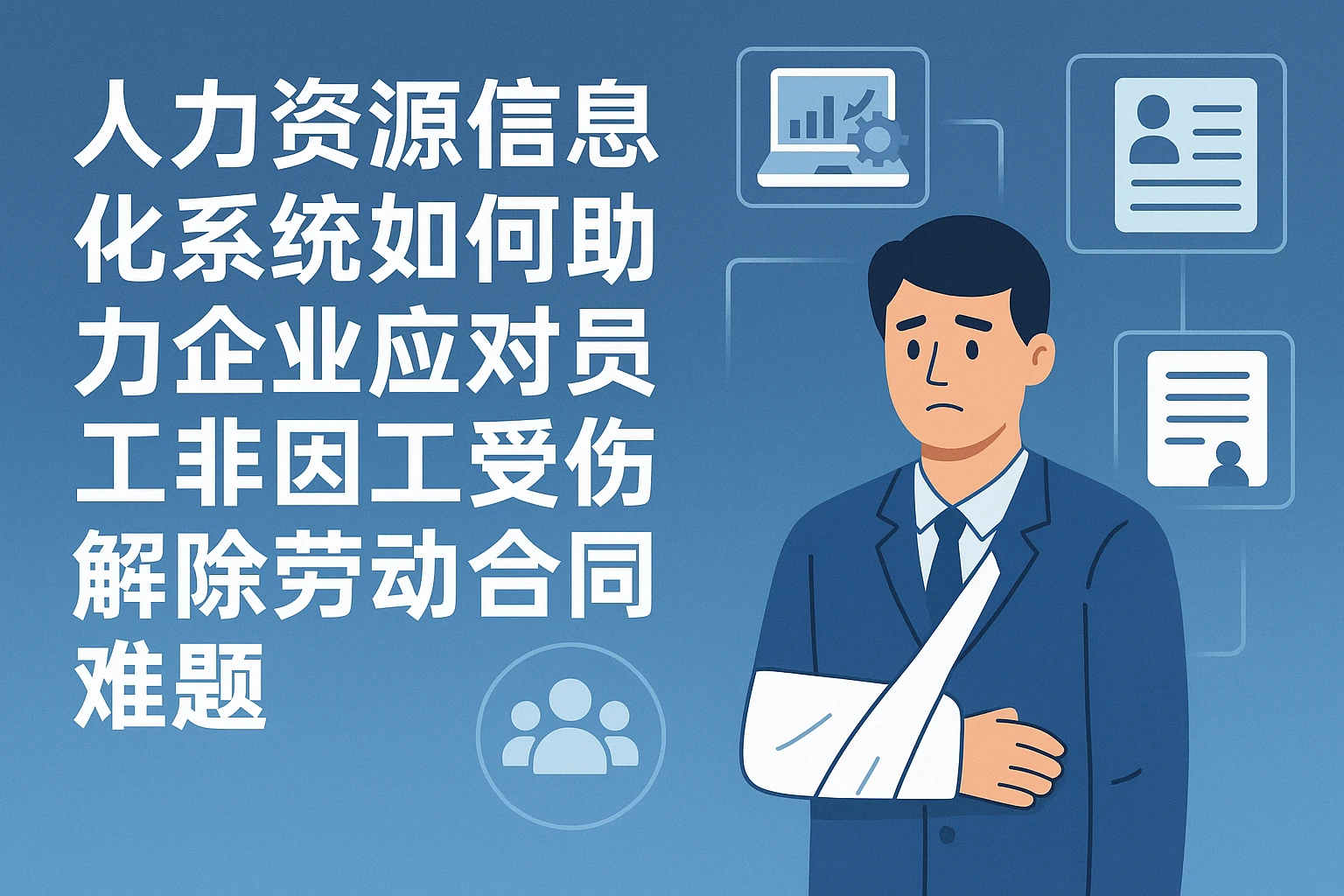 人力资源信息化系统如何助力企业应对员工非因工受伤解除劳动合同难题