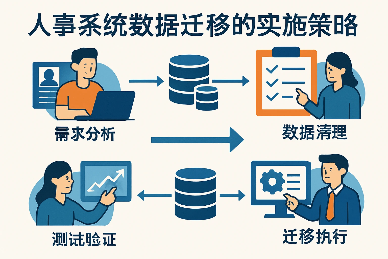 人事系统数据迁移的实施策略