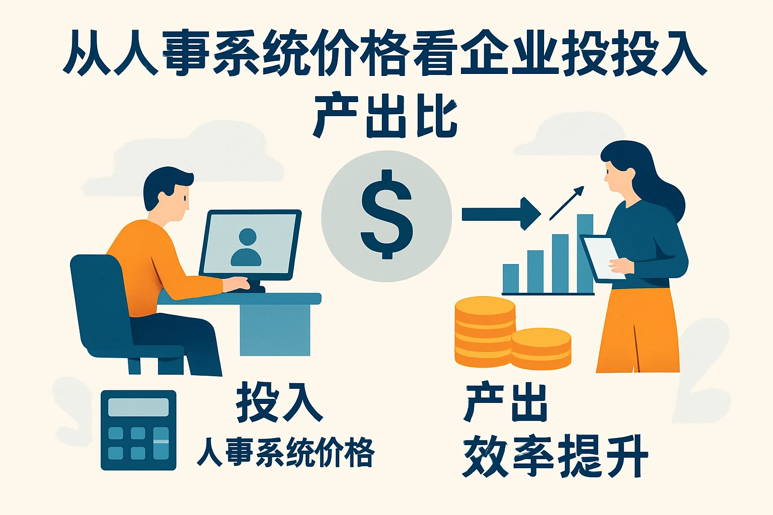2. 从人事系统价格看企业的投入产出比