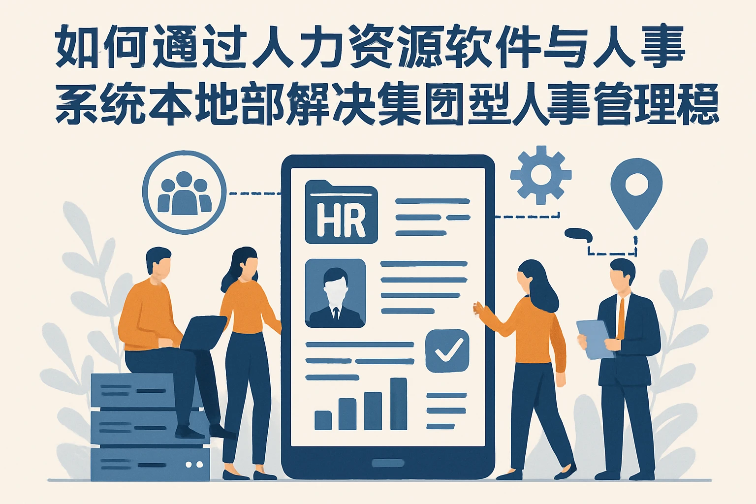 如何通过人力资源软件与人事系统本地部署解决集团型人事管理难题