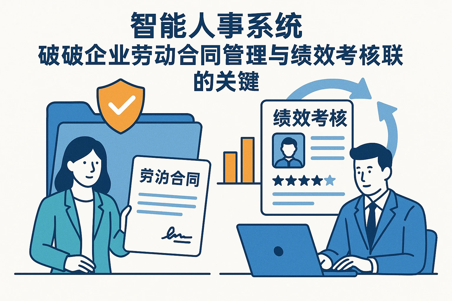 智能人事系统:破解企业劳动合同管理与绩效考核联动难题的关键