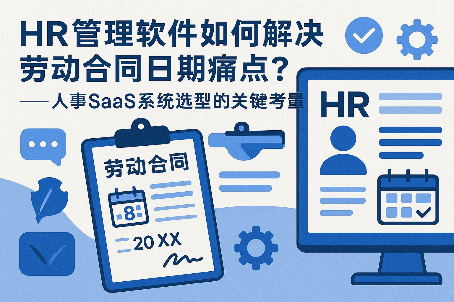 HR管理软件如何解决劳动合同日期痛点？——人事SaaS系统选型的关键考量