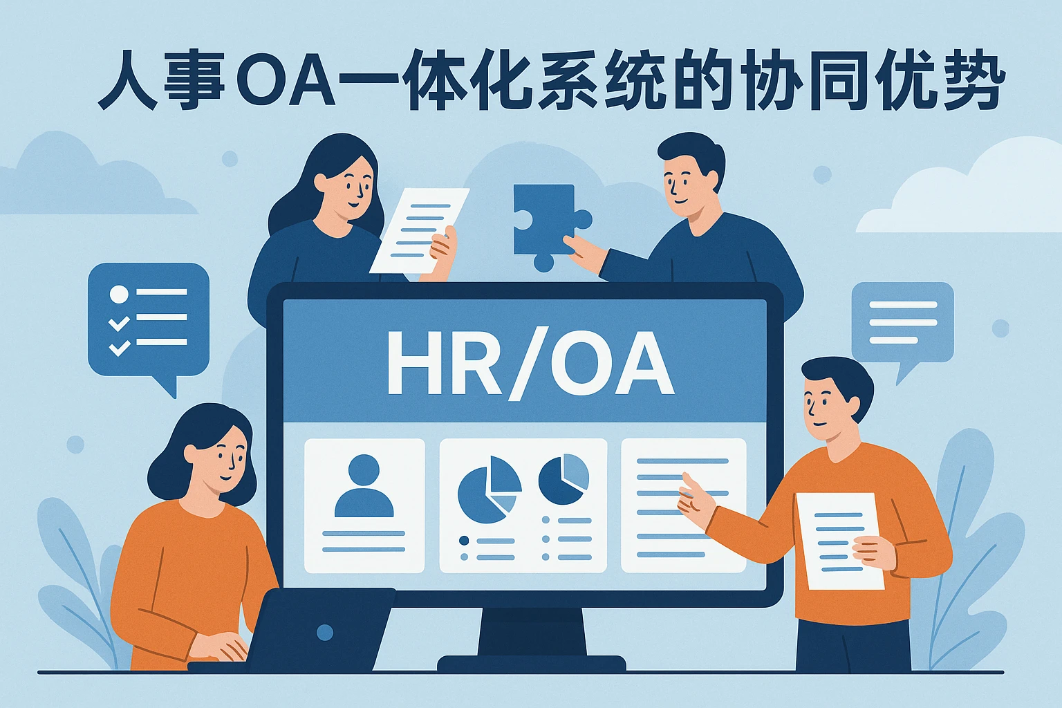 人事OA一体化系统的协同优势