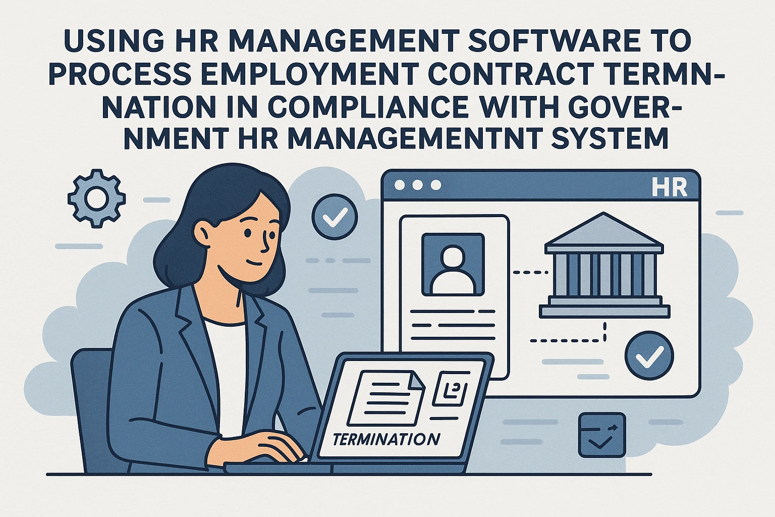 运用HR管理软件处理劳动合同终止与政府人事管理系统的合规实践