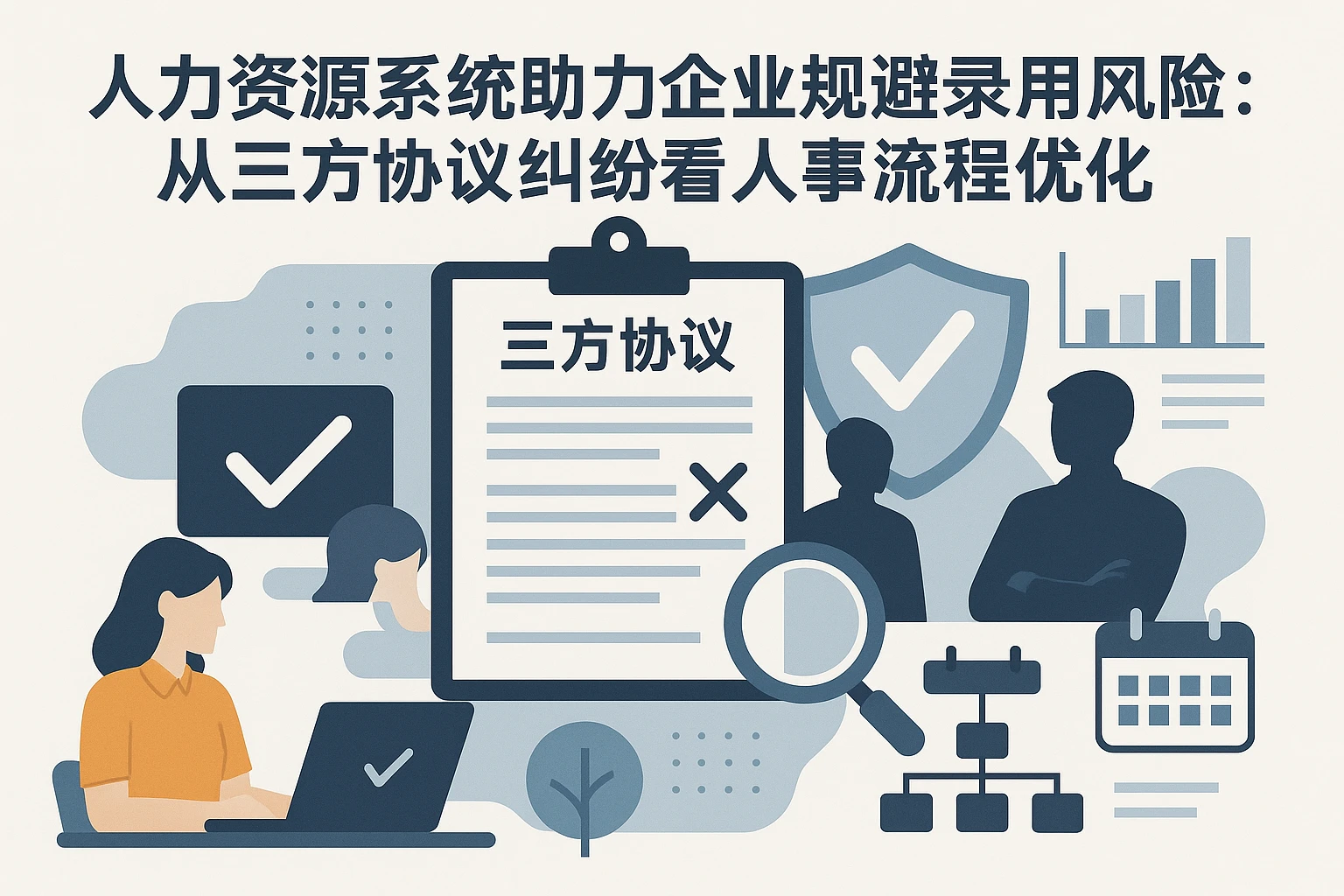 人力资源系统助力企业规避录用风险:从三方协议纠纷看人事流程优化