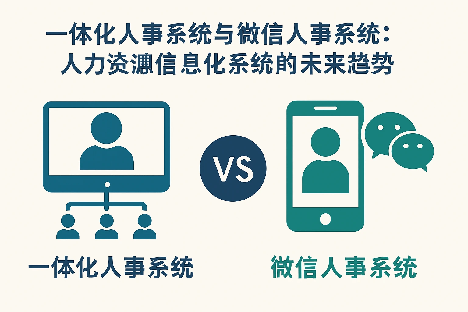 一体化人事系统与微信人事系统：人力资源信息化系统的未来趋势