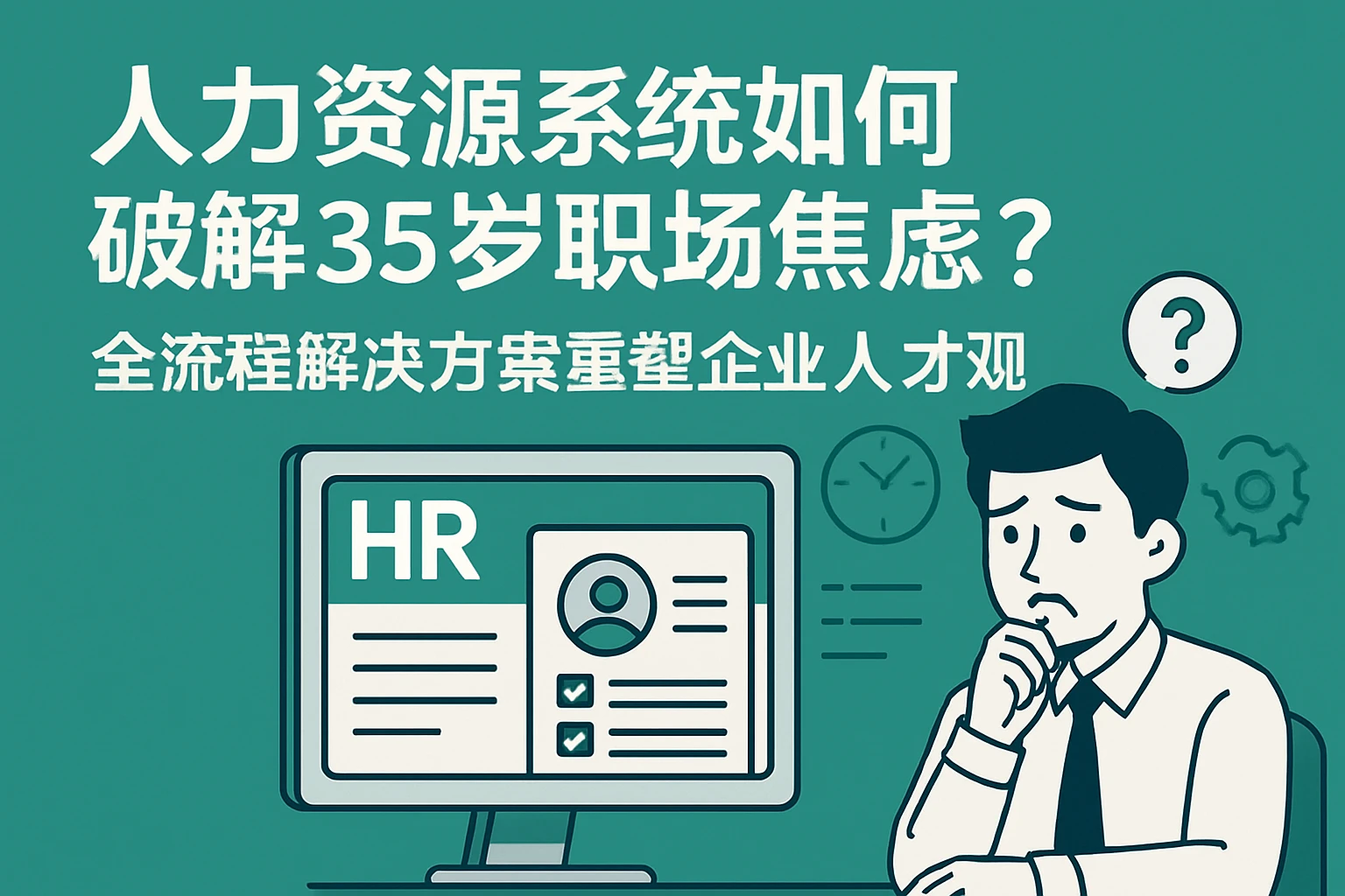 人力资源系统如何破解35岁职场焦虑?全流程解决方案重塑企业人才观