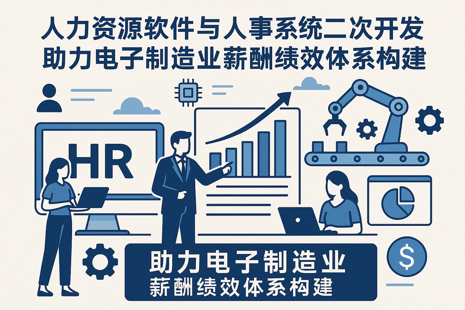人力资源软件与人事系统二次开发助力电子制造业薪酬绩效体系构建