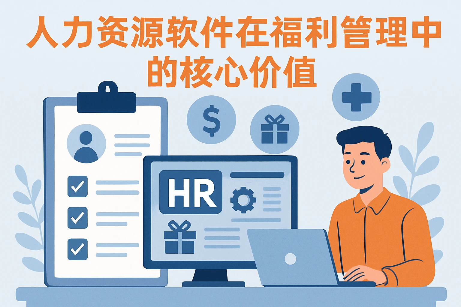 二、人力资源软件在福利管理中的核心价值