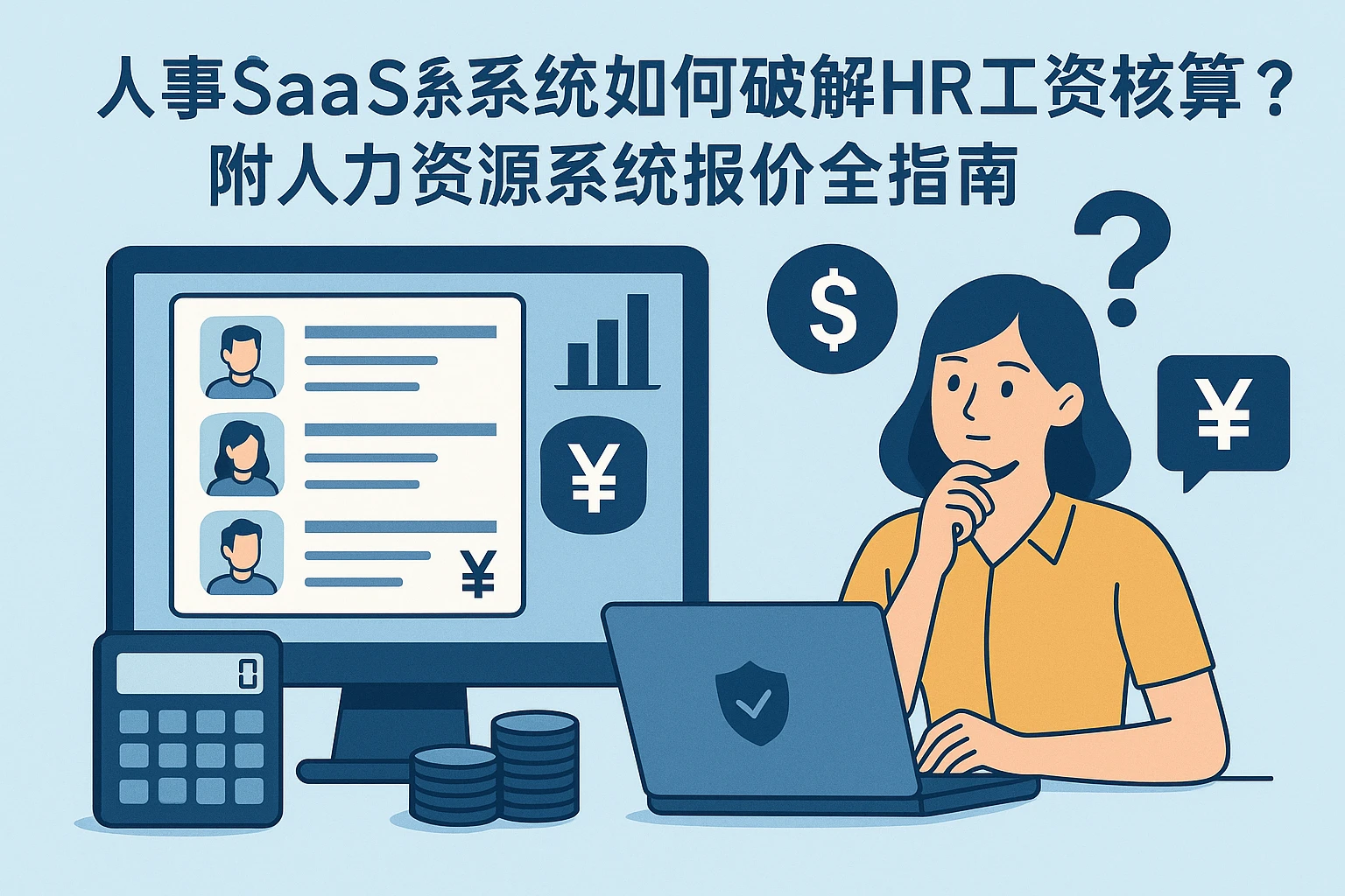 人事SaaS系统如何破解HR工资核算痛点?附人力资源系统报价全指南