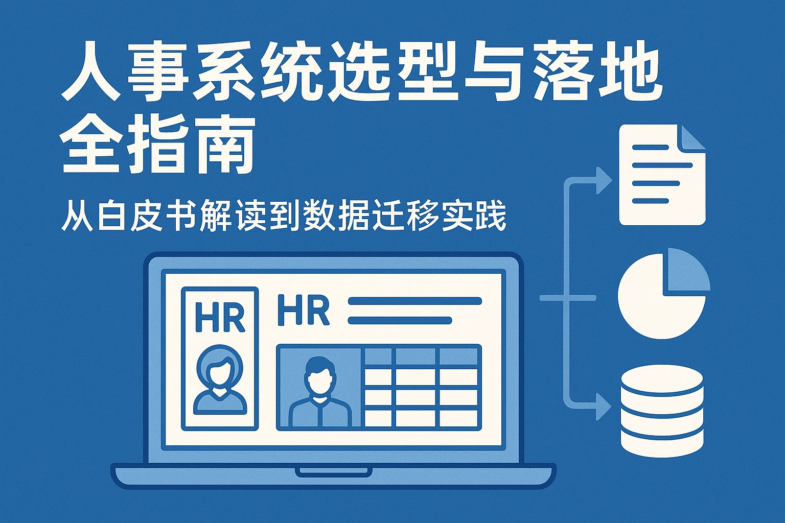 人事系统选型与落地全指南：从白皮书解读到数据迁移实践