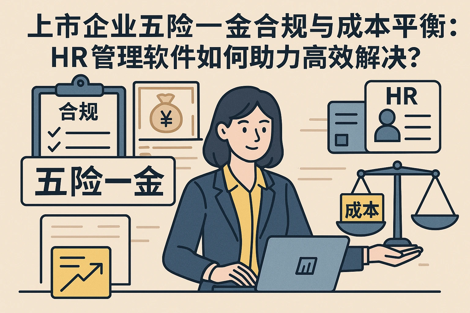上市企业五险一金合规与成本平衡：HR管理软件如何助力高效解决？