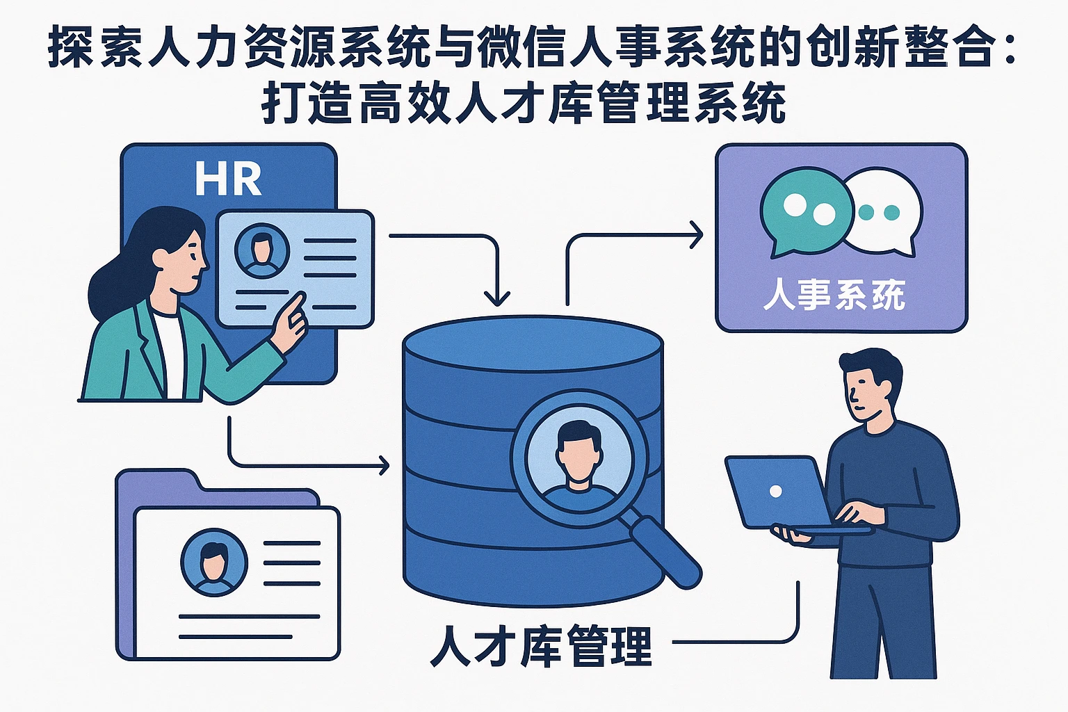 探索人力资源系统与微信人事系统的创新整合:打造高效人才库管理系统