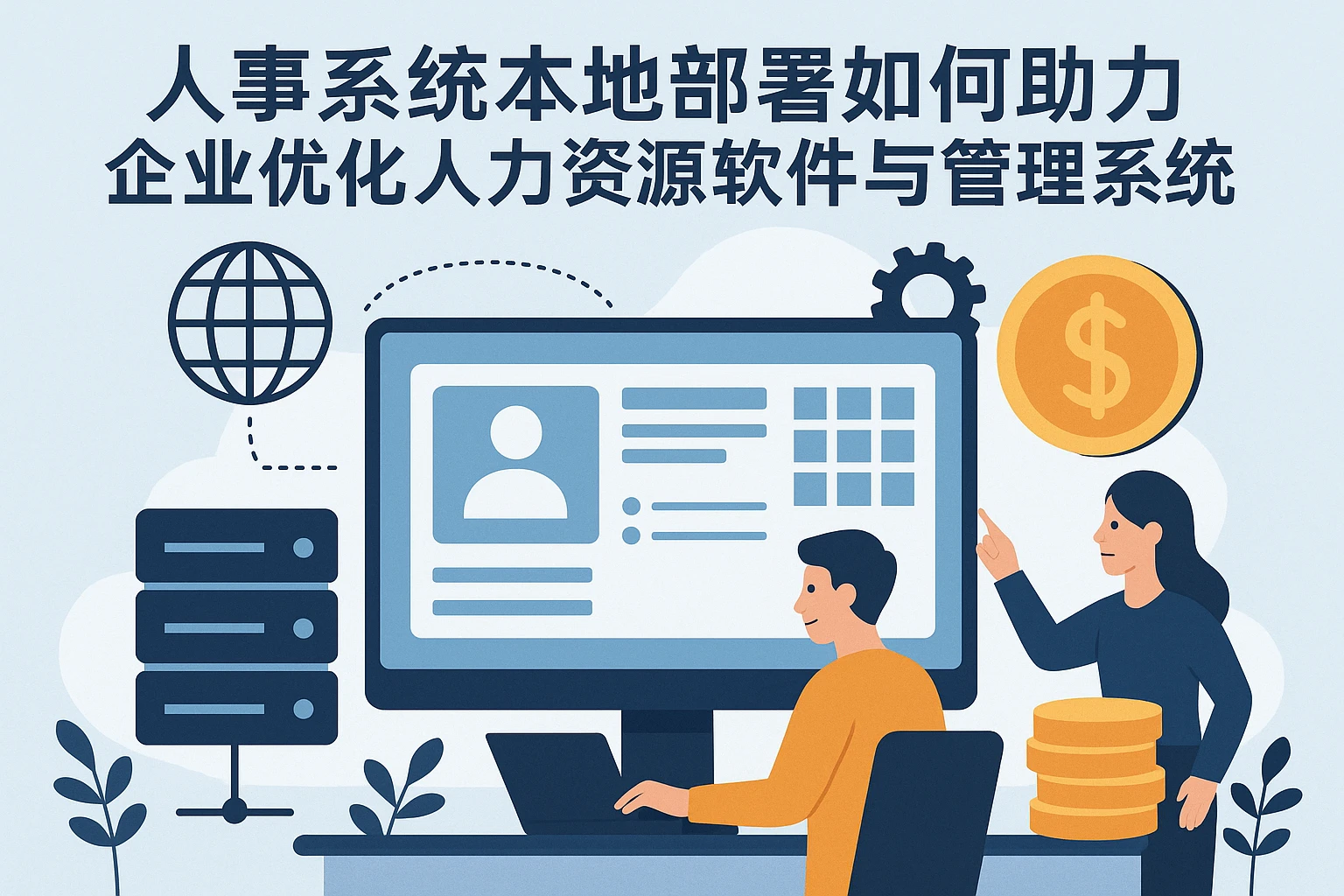 人事系统本地部署如何助力企业优化人力资源软件与工资管理系统