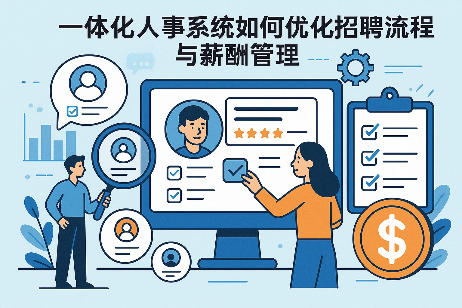 一体化人事系统如何优化招聘流程与薪酬管理