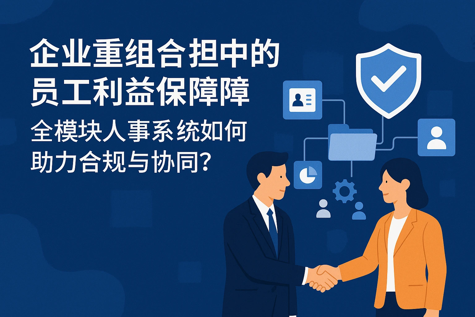 企业重组合并中的员工权益保障：全模块人事系统如何助力合规与协同？