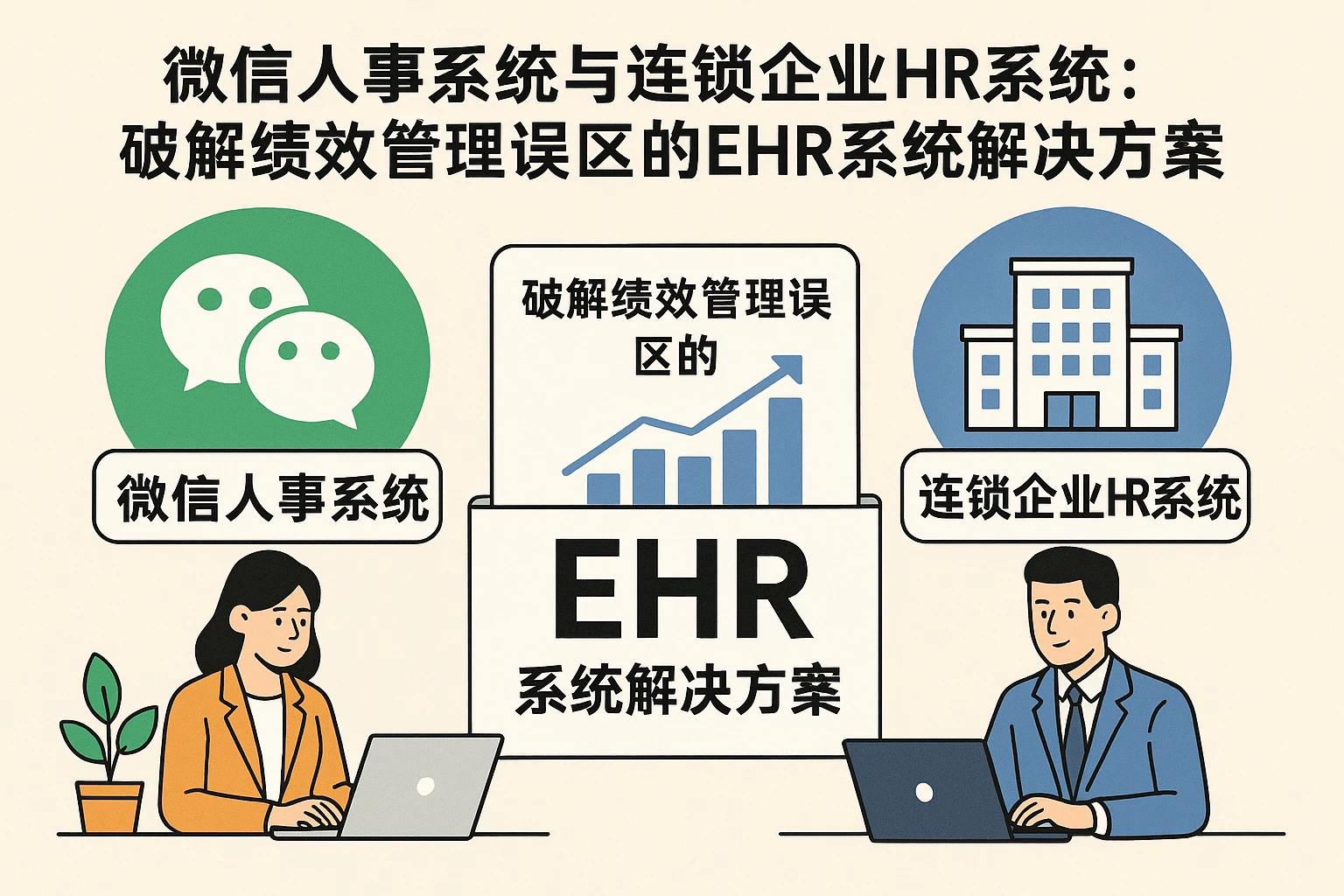 微信人事系统与连锁企业HR系统:破解绩效管理误区的EHR系统解决方案