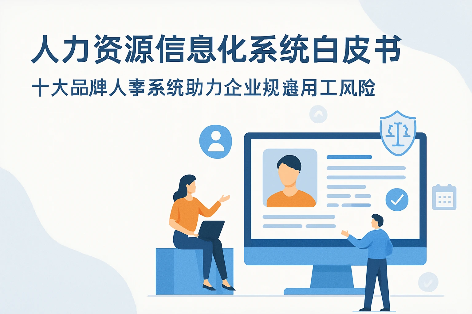 人力资源信息化系统白皮书：十大品牌人事系统助力企业规避用工风险