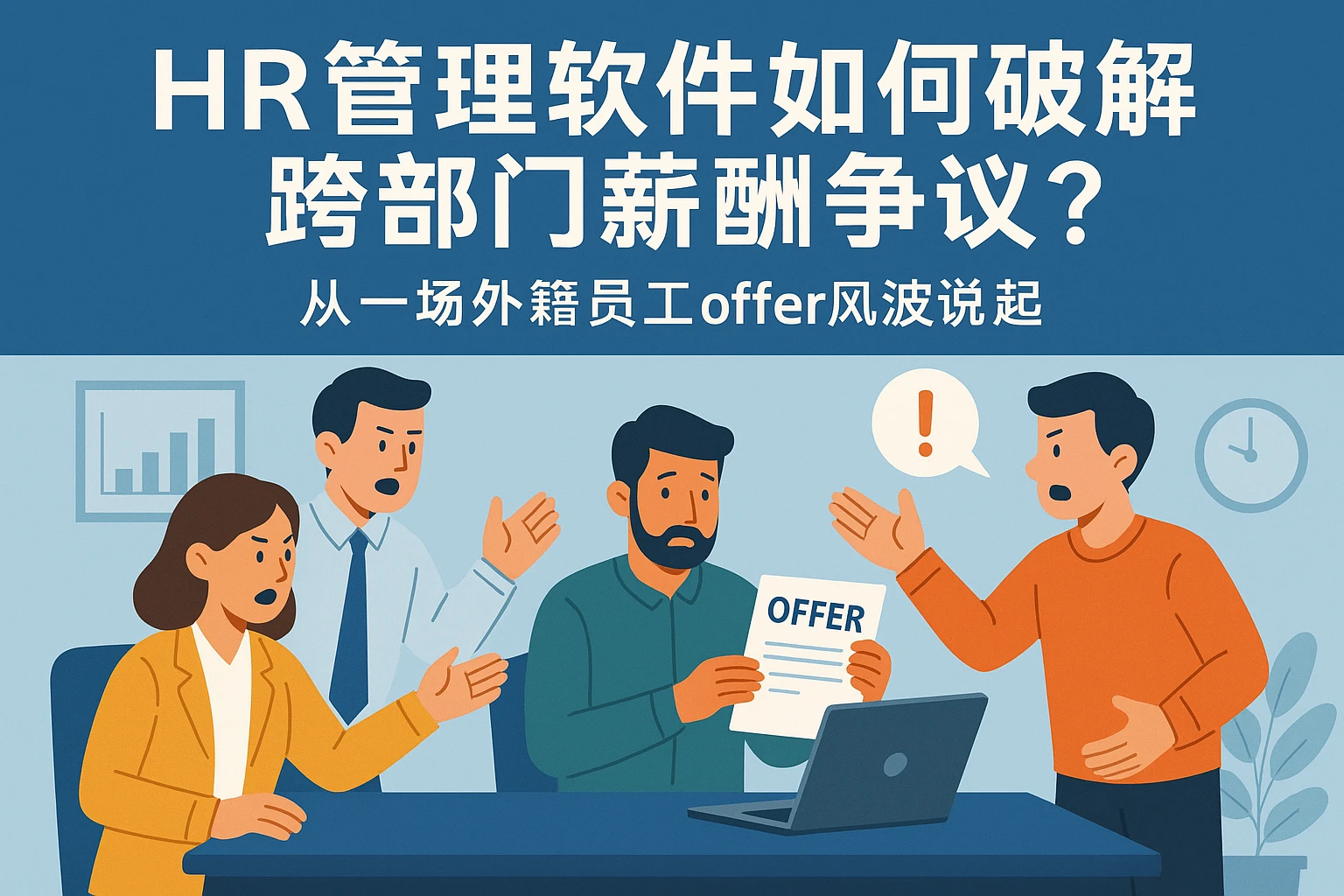 HR管理软件如何破解跨部门薪酬争议?从一场外籍员工offer风波说起