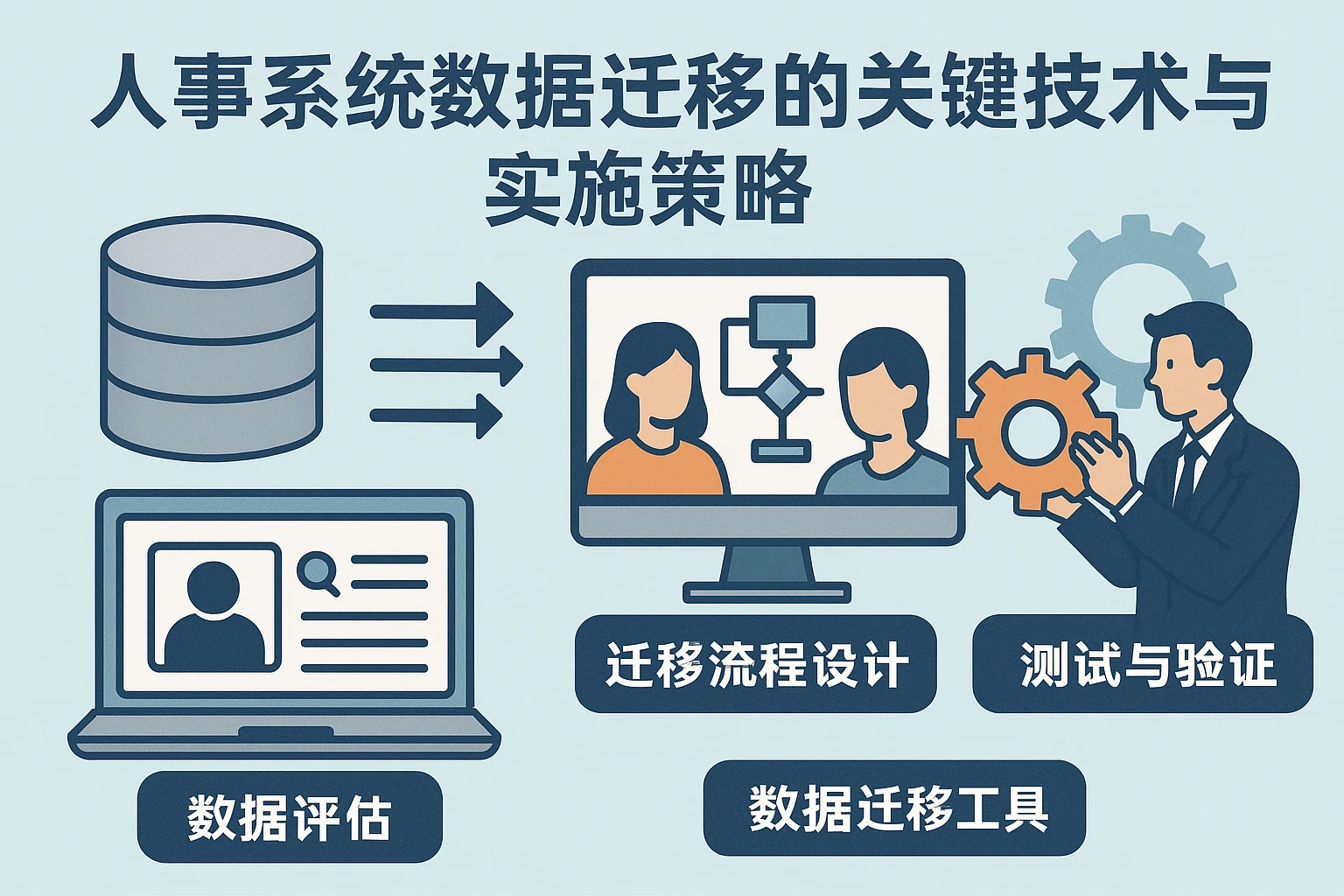 人事系统数据迁移的关键技术与实施策略