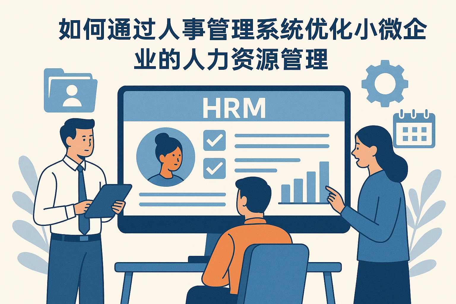 如何通过人事管理系统优化小微企业的人力资源管理