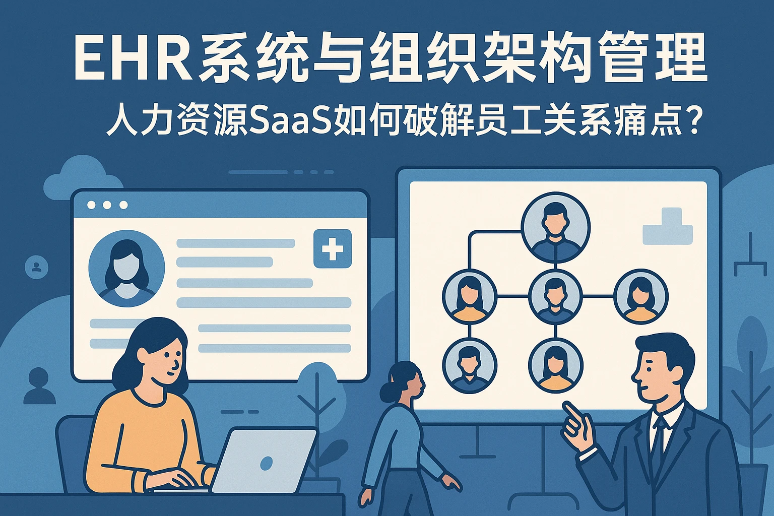 EHR系统与组织架构管理：人力资源SaaS如何破解员工关系痛点？
