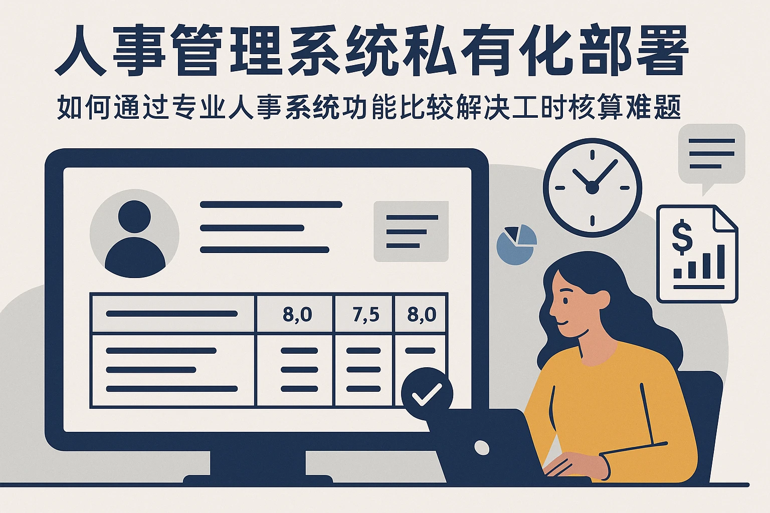 人事管理系统私有化部署:如何通过专业人事系统功能比较解决工时核算难题
