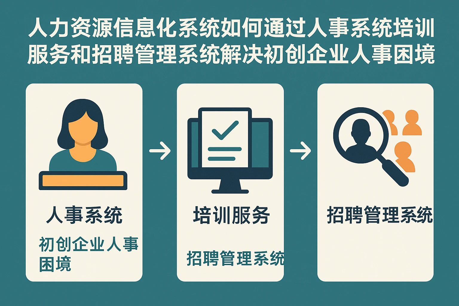 人力资源信息化系统如何通过人事系统培训服务和招聘管理系统解决初创企业人事困境